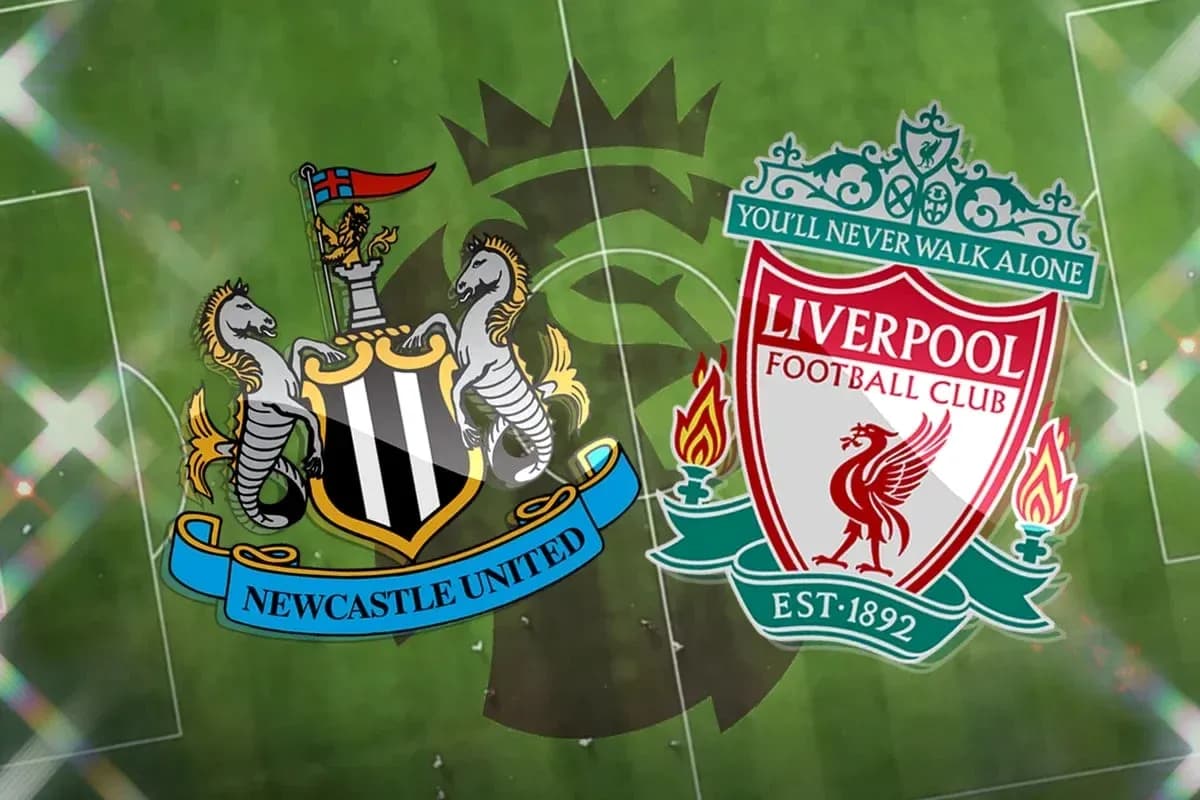 Logos of Newcastle United and Liverpool FC Logos of Newcastle United and Liverpool FC