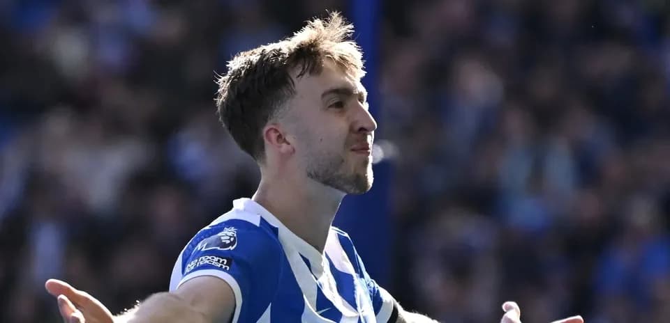 Player celebrating during a football match Player celebrating during a football match