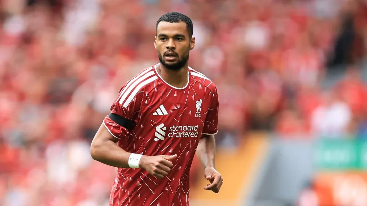 Player in Liverpool kit during a match Player in Liverpool kit during a match