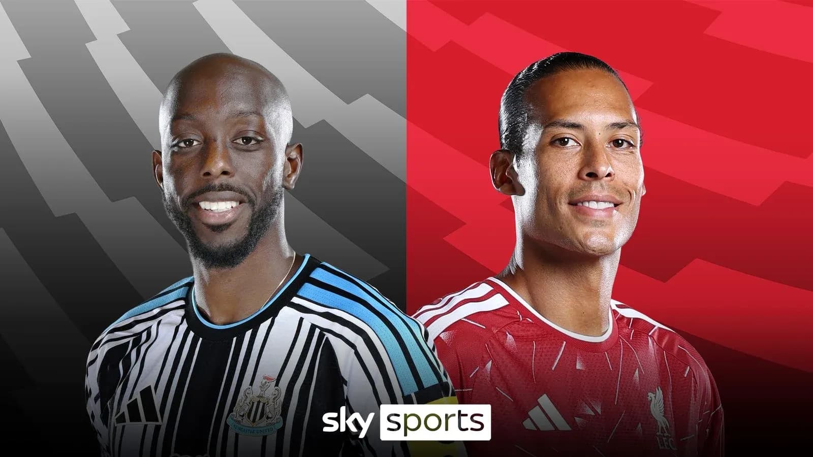 Two football players from Newcastle and Liverpool teams Two football players from Newcastle and Liverpool teams