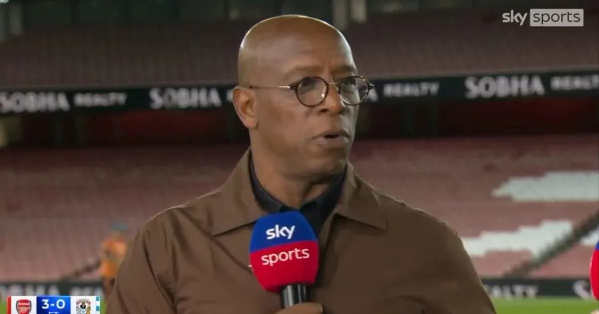 Sports commentator speaking during a broadcast segment Sports commentator speaking during a broadcast segment