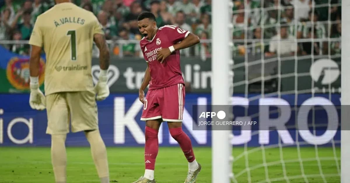 Player from Real Madrid reacting during match Player from Real Madrid reacting during match