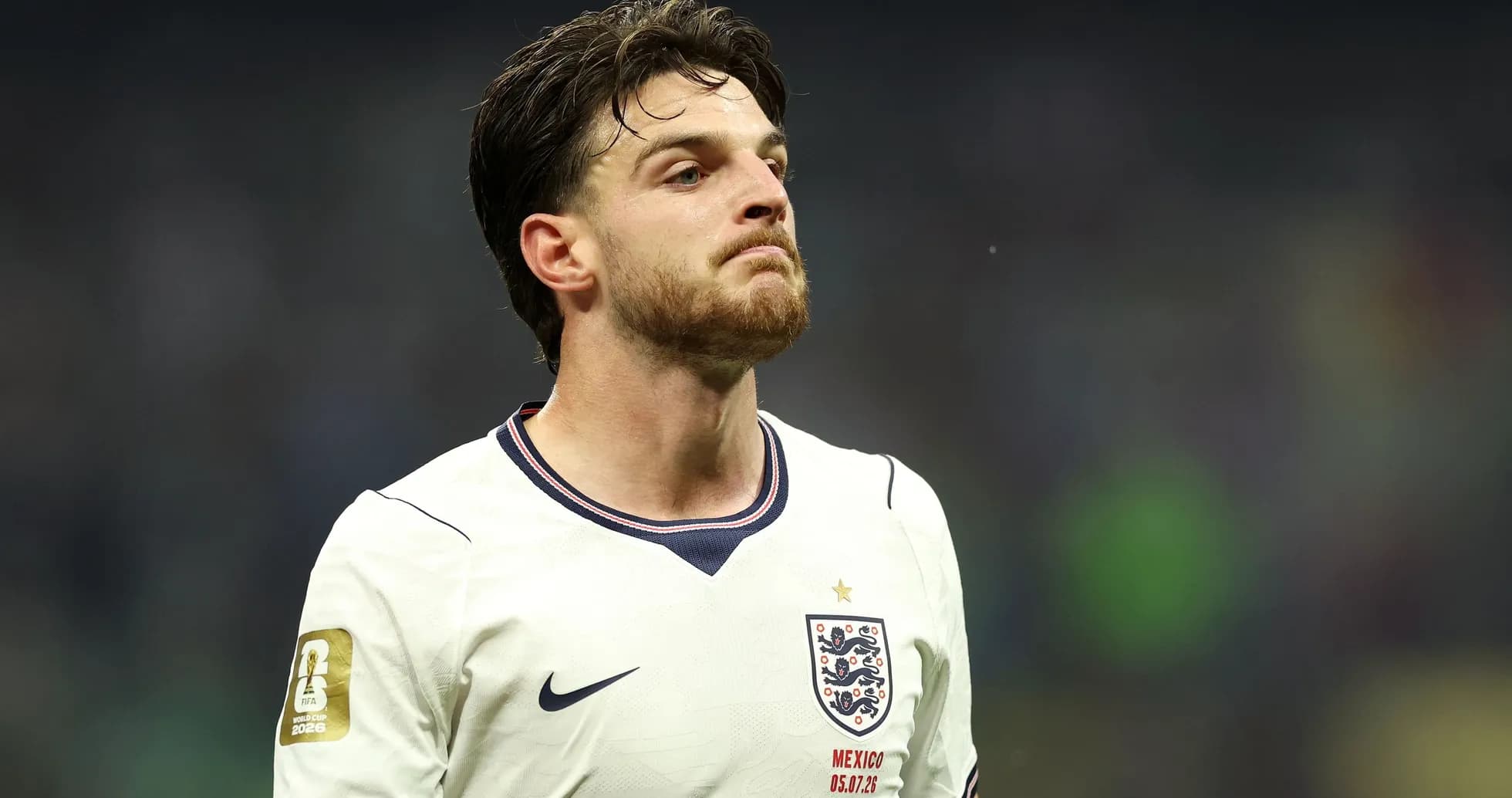 Player in England jersey during a match Player in England jersey during a match